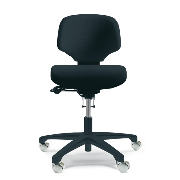 Billede af Kontorstol RH Activ, en ergonomisk stol med simpel mekanisme, lavet ud fra års erfaring med kontorstole. Velegnet til folk med rygproblemer.