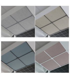 Billede af Addon Ceiling, der passer til loftssystem T-24. Gør loftet lidt mere spændende med disse metalprofiler, og tilfør lokalet helt nye detaljer.